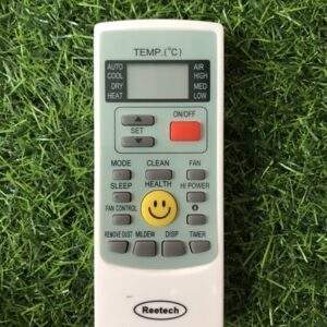 Điều khiển điều hòa Reetech 2 mặt cười