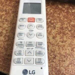 điều khiển điều hòa LG nút cam hàng zin mới 85%