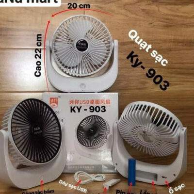 QUẠT SẠC MINI TÍCH ĐIỆN QUẠT SẠC MINI TÍCH ĐIỆN