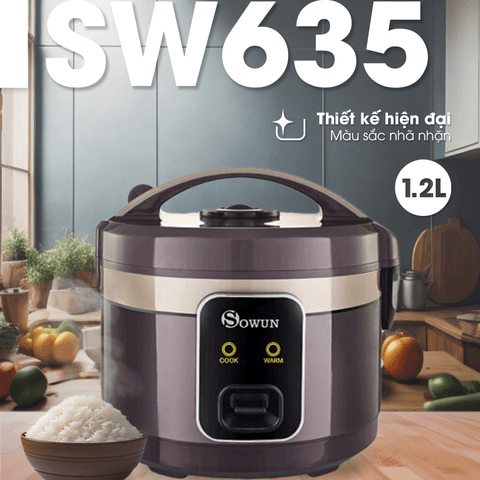 NỒI CƠM ĐIỆN SW 635 - SOWUN