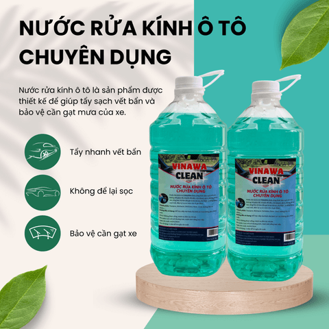 NƯỚC RỬA KÍNH XE Ô TÔ