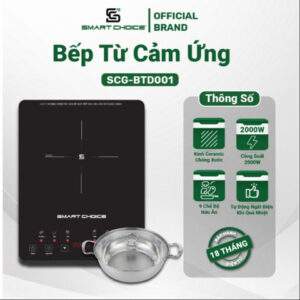 BẾP ĐIỆN TỪ TẶNG KÈM NỒI