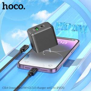 BỘ SẠC 2 CỔNG PD 20W VÀ QC 3.0