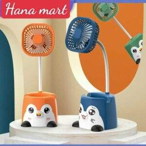 QUẠT MINI TÍCH ĐIỆN ĐỂ BÀN